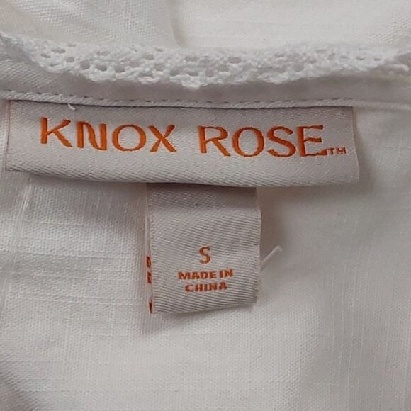 Women's Wide Strap Sleeveless A-Line Dress | Knox Rose | Small - Picture 9 of 11